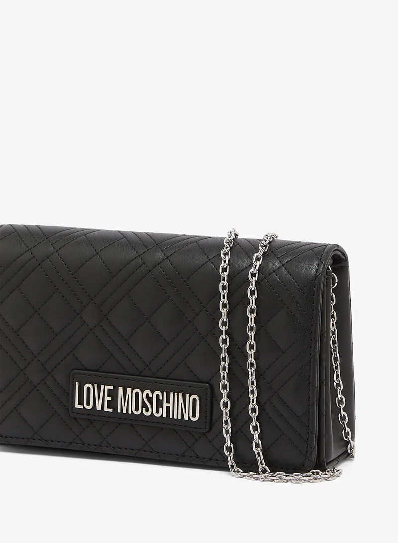 Love Moschino  Smart Daily Quilted PU Crossbody Bag for Women | Best Price UAE